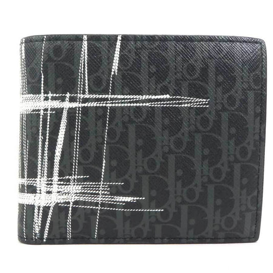 Dior Black Leather Wallet Accessories