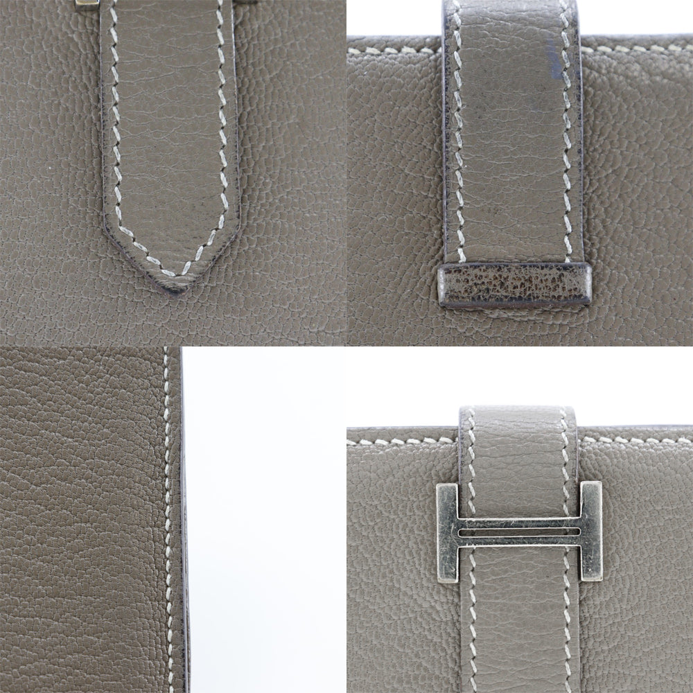 Hermès Béarn Beige Leather Wallet Accessories