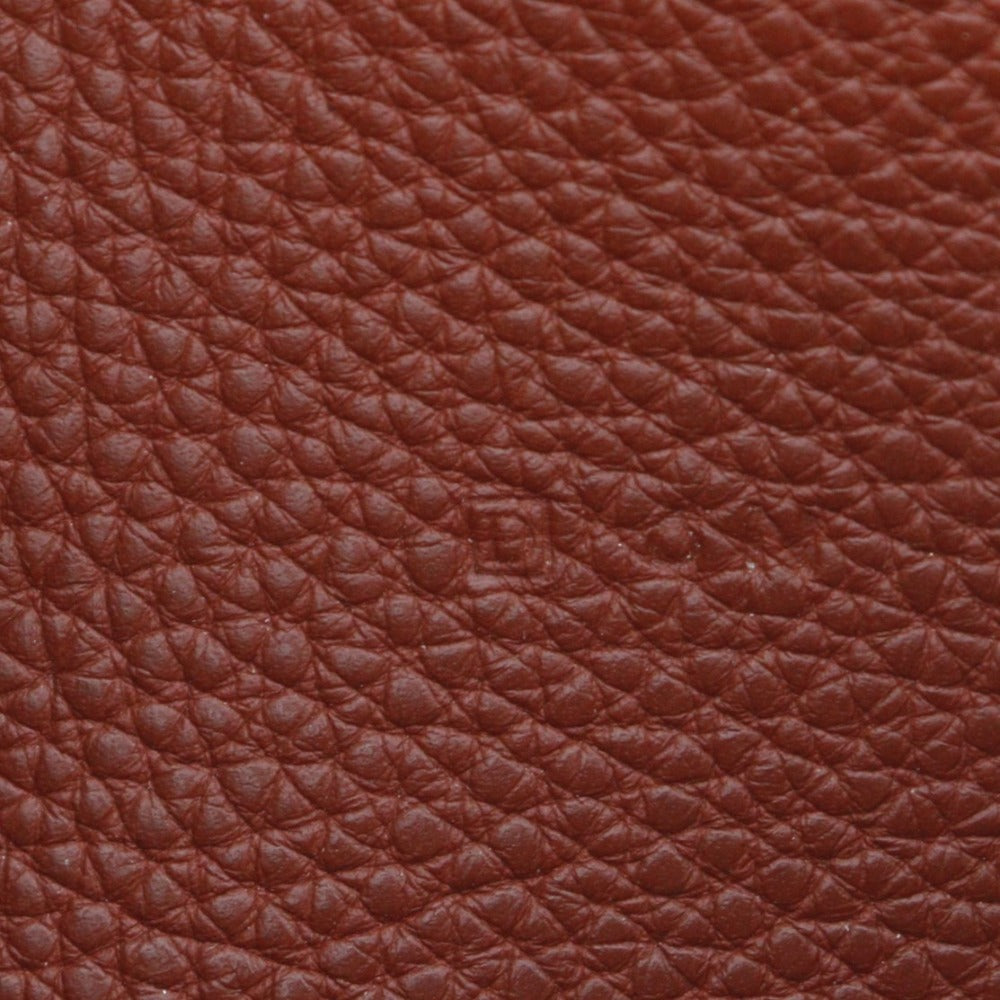 Hermès Dogon Burgundy Leather Wallet Accessories