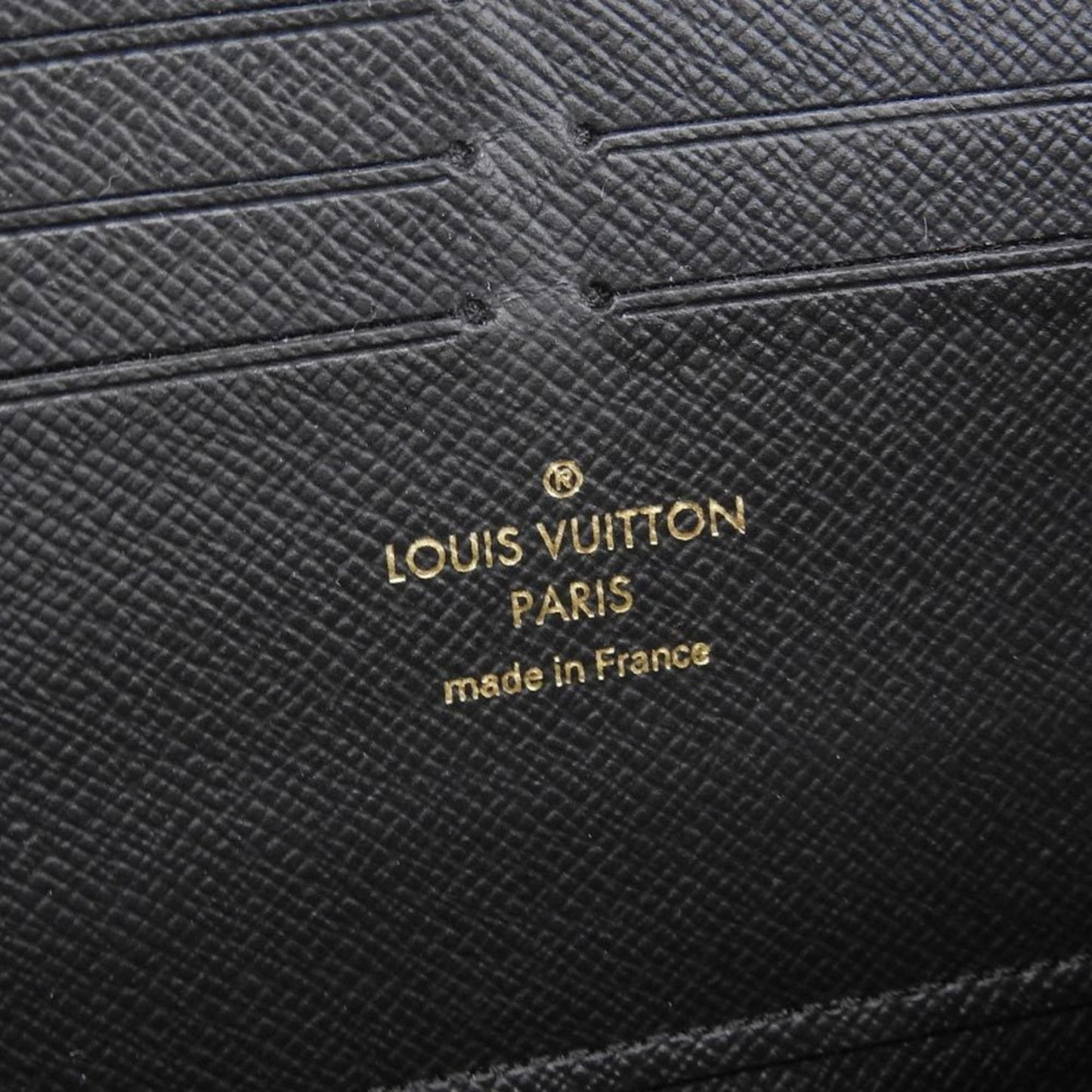 Louis Vuitton Portefeuille zippy Brown Canvas Wallet Accessories