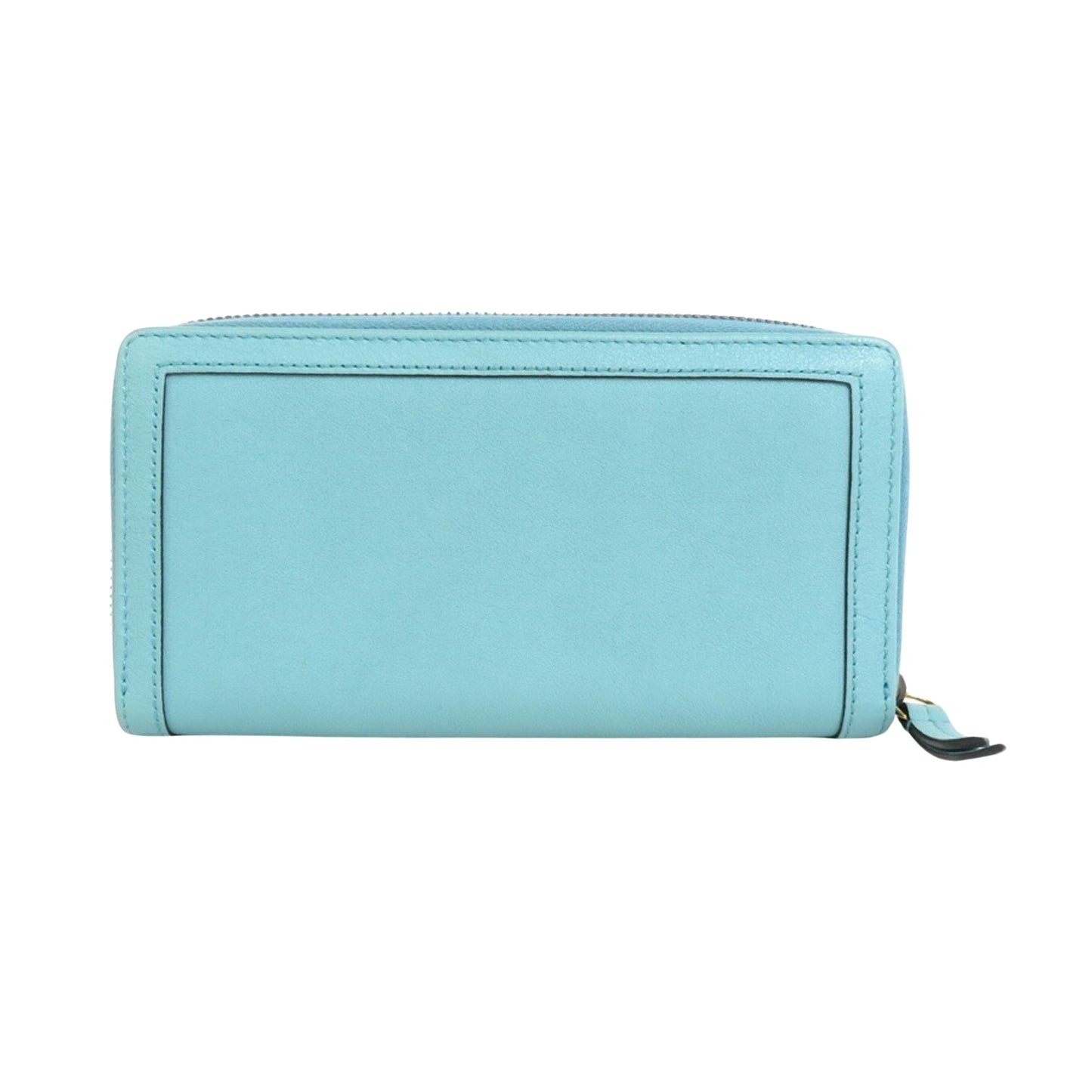 Gucci Bamboo Turquoise Leather Wallet Accessories