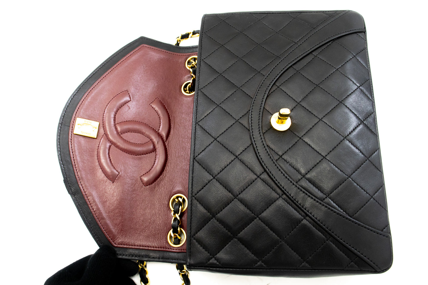 Chanel Flap bag Black Leather Shoulder Bag