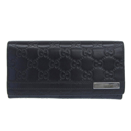 Gucci Guccissima Black Leather Wallet Accessories