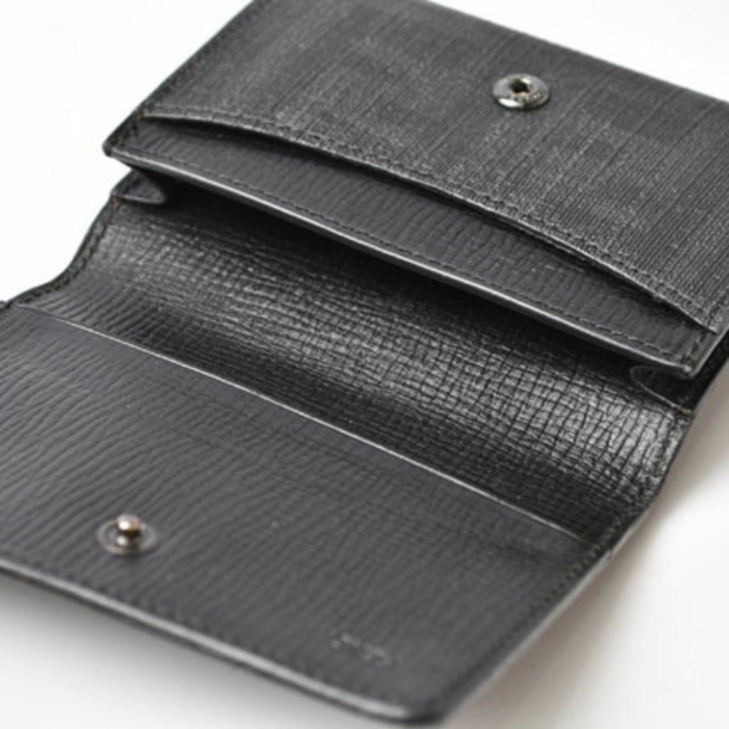 Fendi Black Cotton Wallet Accessories