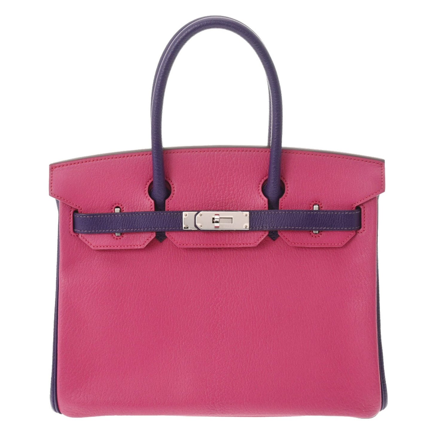 Hermès Birkin 30 Pink Leather Hand Bag