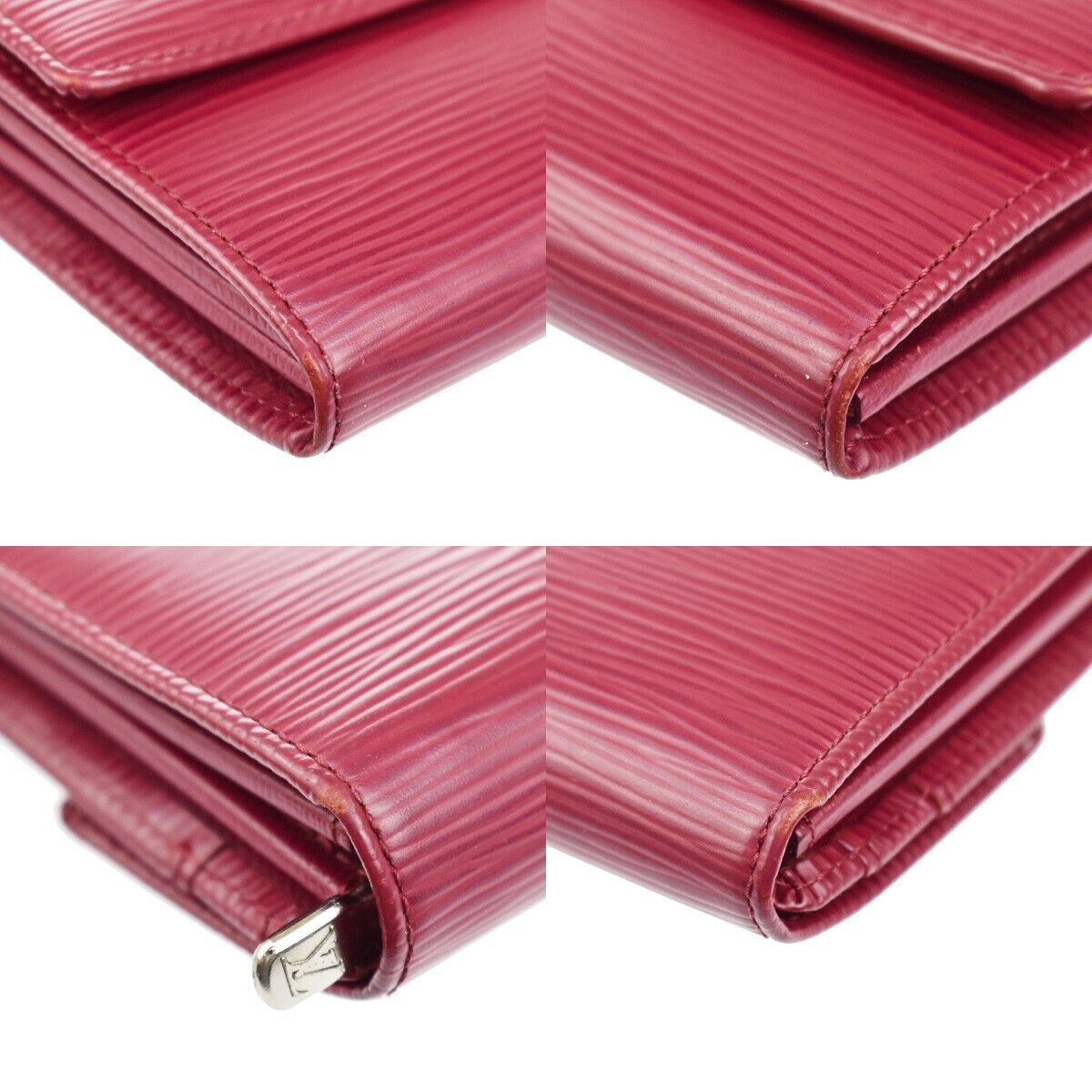 Louis Vuitton Portefeuille Sarah Pink Leather Wallet Accessories