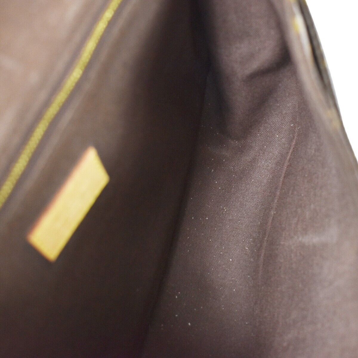 Louis Vuitton Menilmontant Brown Canvas Shoulder Bag