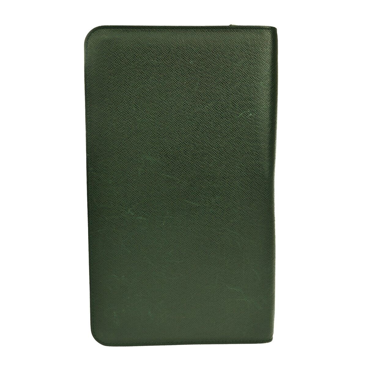 Louis Vuitton Organizer Green Leather Wallet Accessories