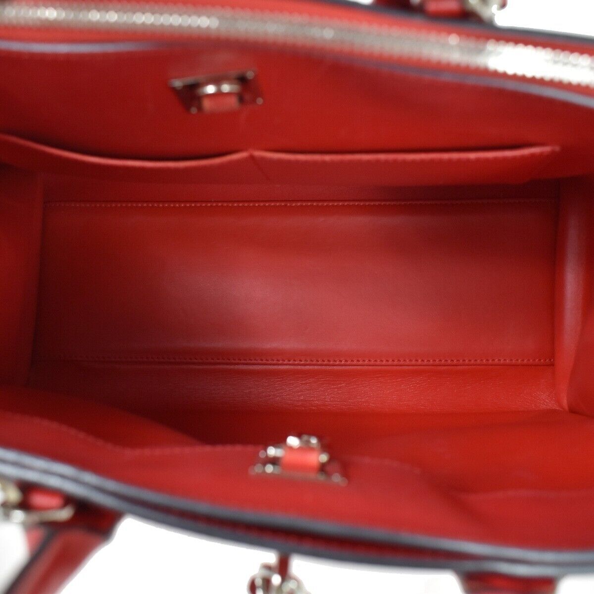 Louis Vuitton City steamer Red Leather Hand Bag