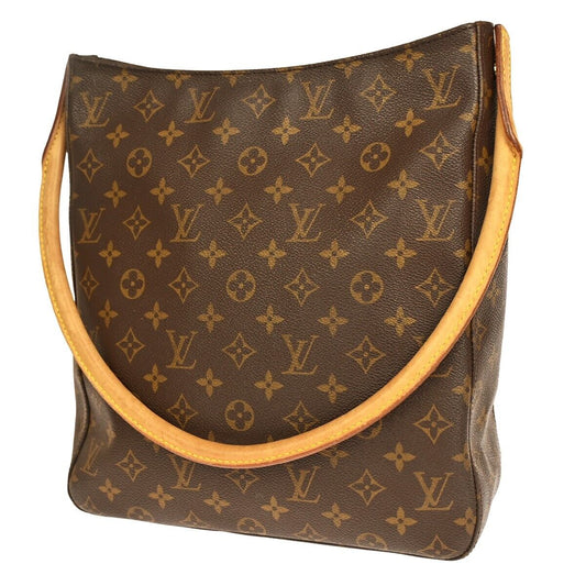 Louis Vuitton Looping GM Brown Canvas Shoulder Bag