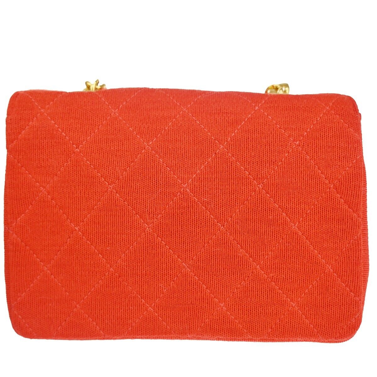 Chanel Mini matelassé Red Canvas Shoulder Bag