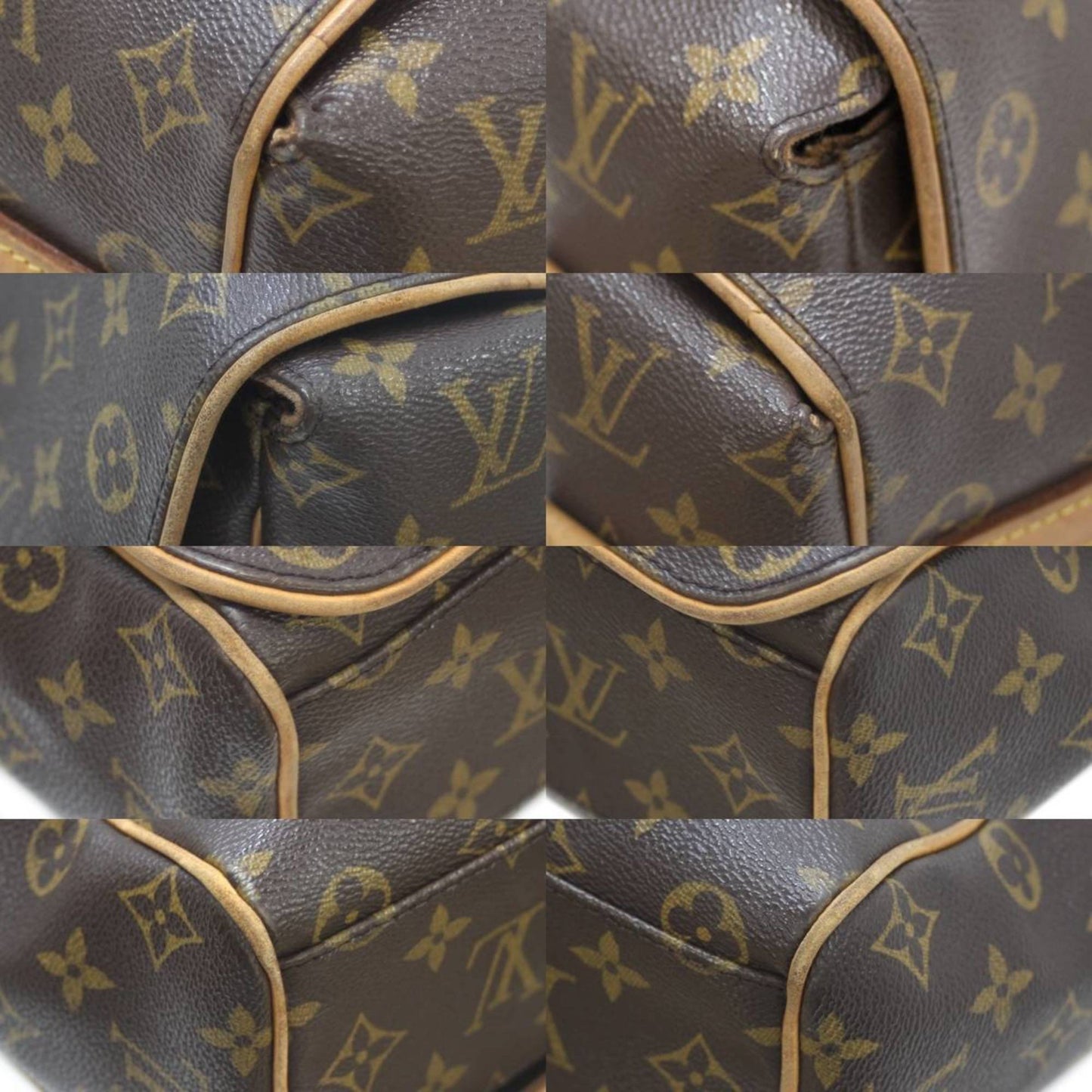 Louis Vuitton Abbesses Brown Canvas Shoulder Bag