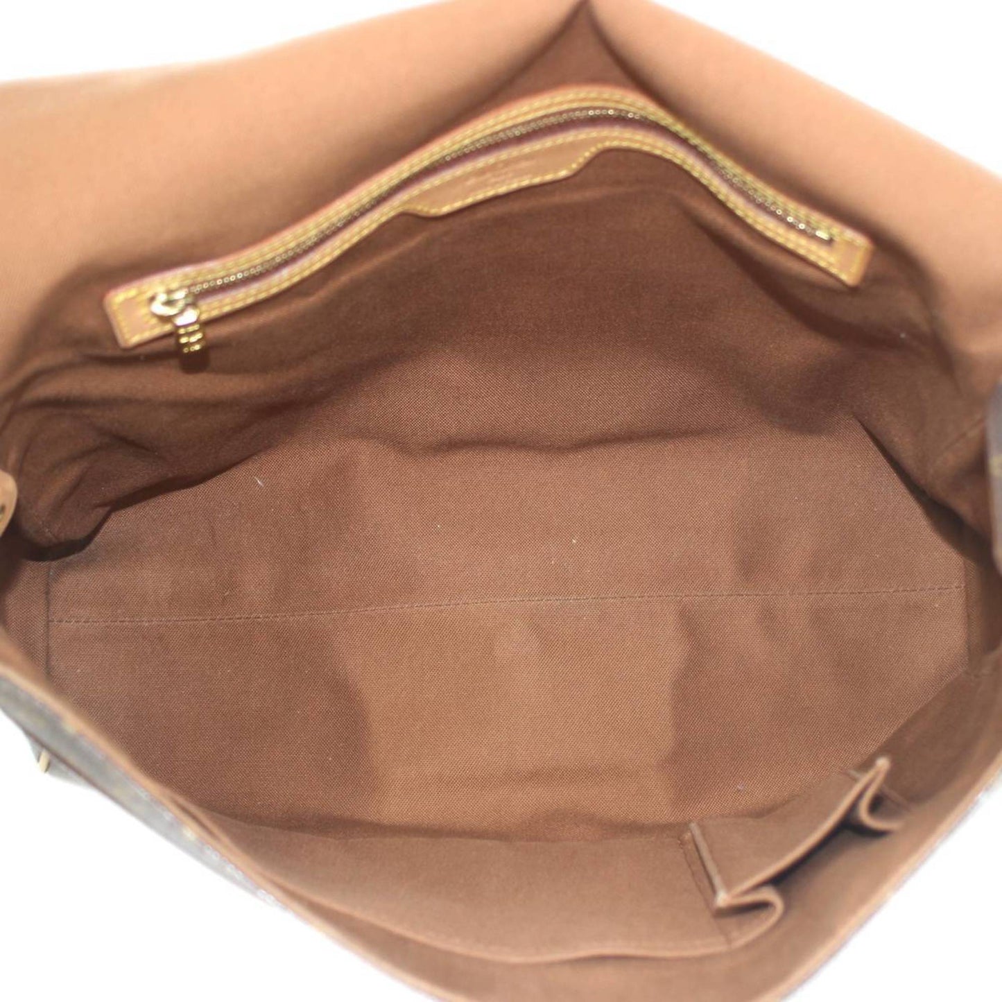 Louis Vuitton Abbesses Brown Canvas Shoulder Bag