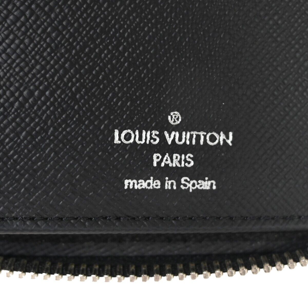 Louis Vuitton Zippy Wallet Vertical Black Canvas Wallet Accessories