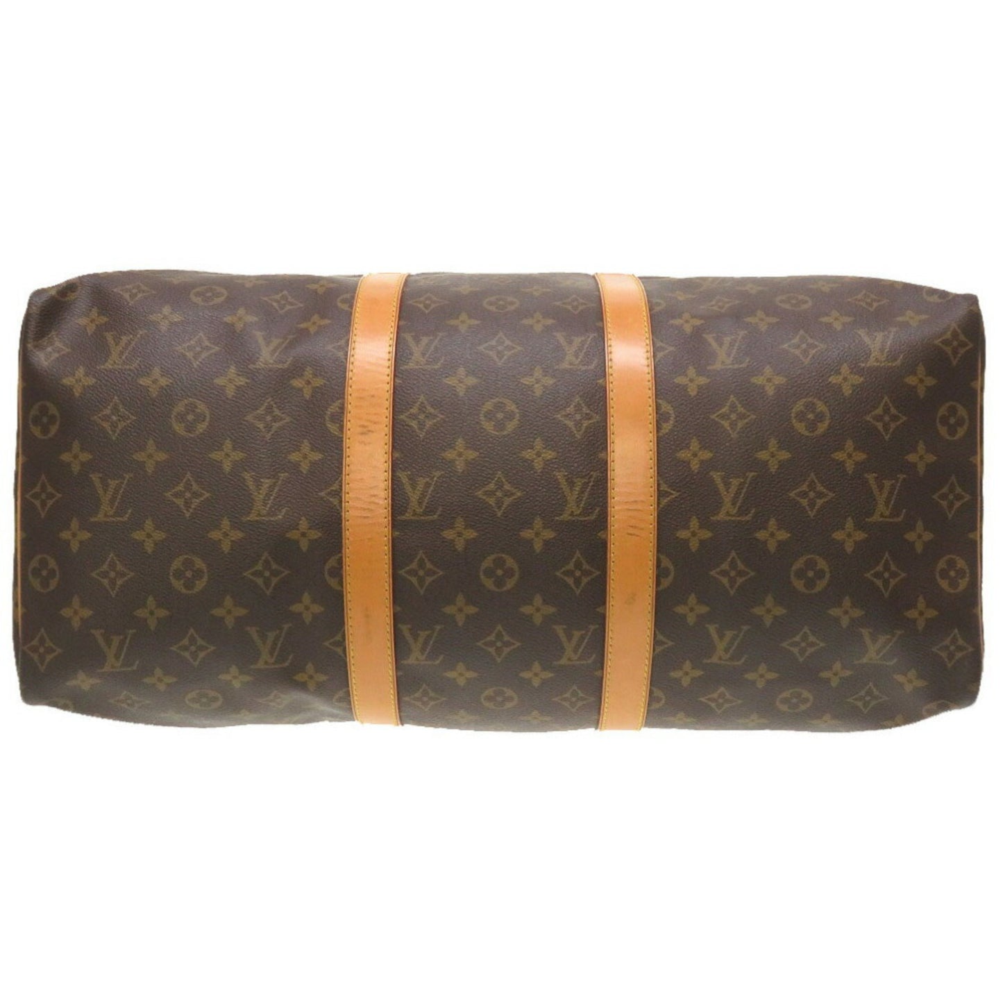 Louis Vuitton Keepall 50 Brown Canvas Travel Bag