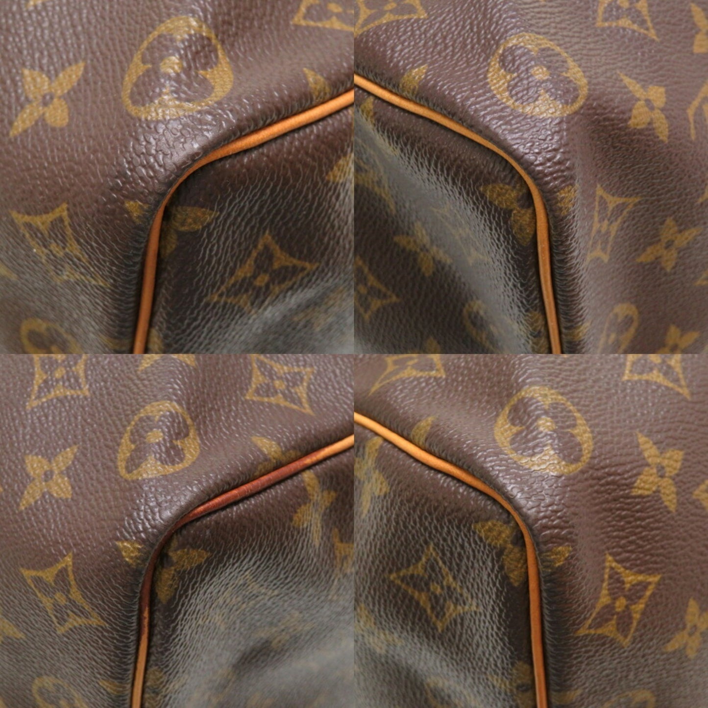 Louis Vuitton Keepall 50 Brown Canvas Travel Bag