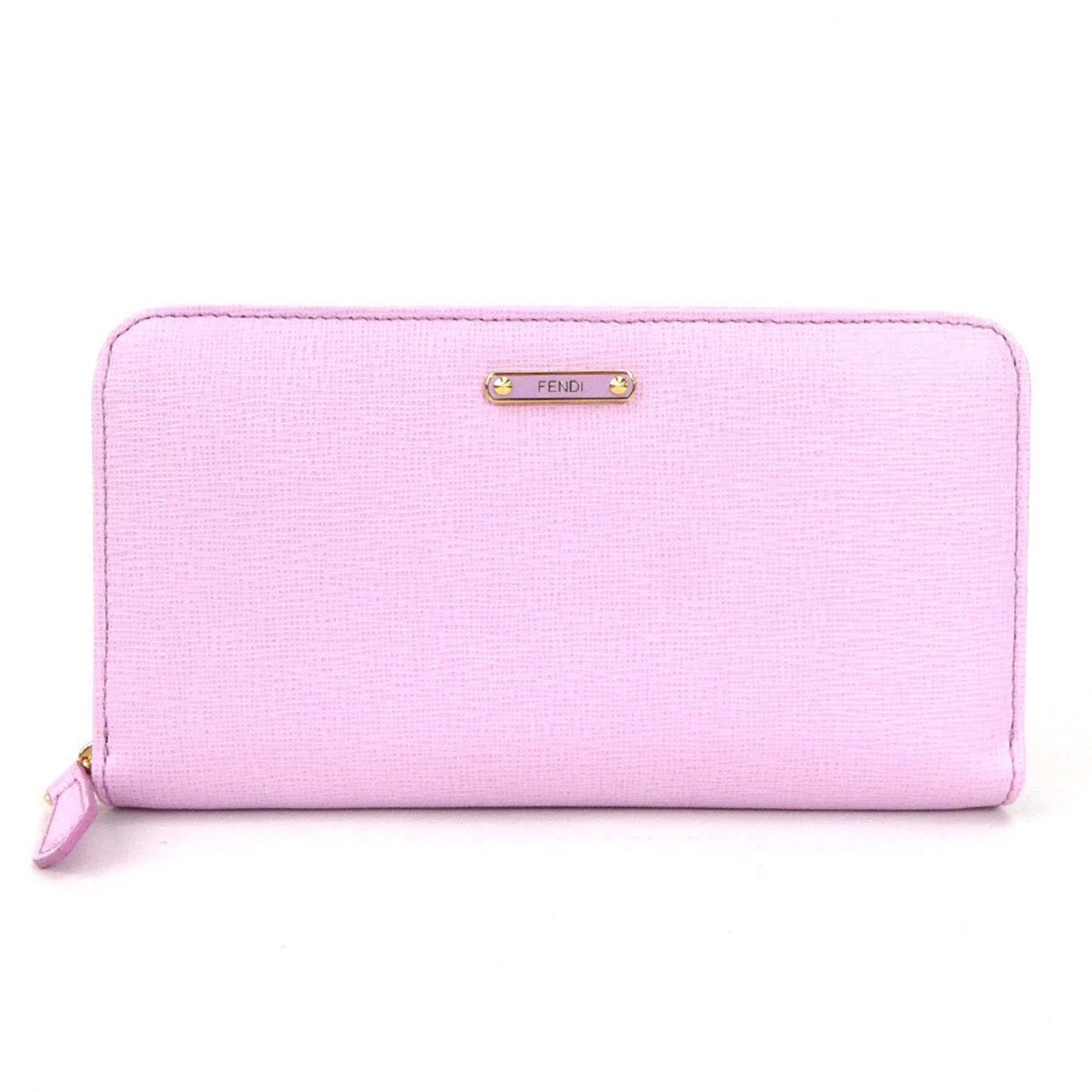 Fendi -- Pink Leather Wallet Accessories