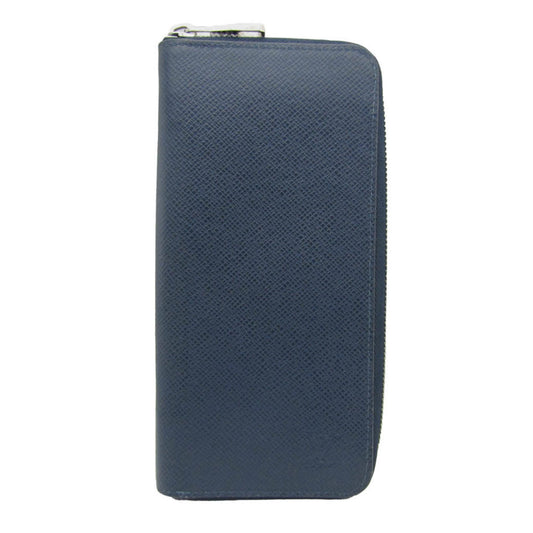 Louis Vuitton Zippy Wallet Vertical Navy Leather Wallet Accessories