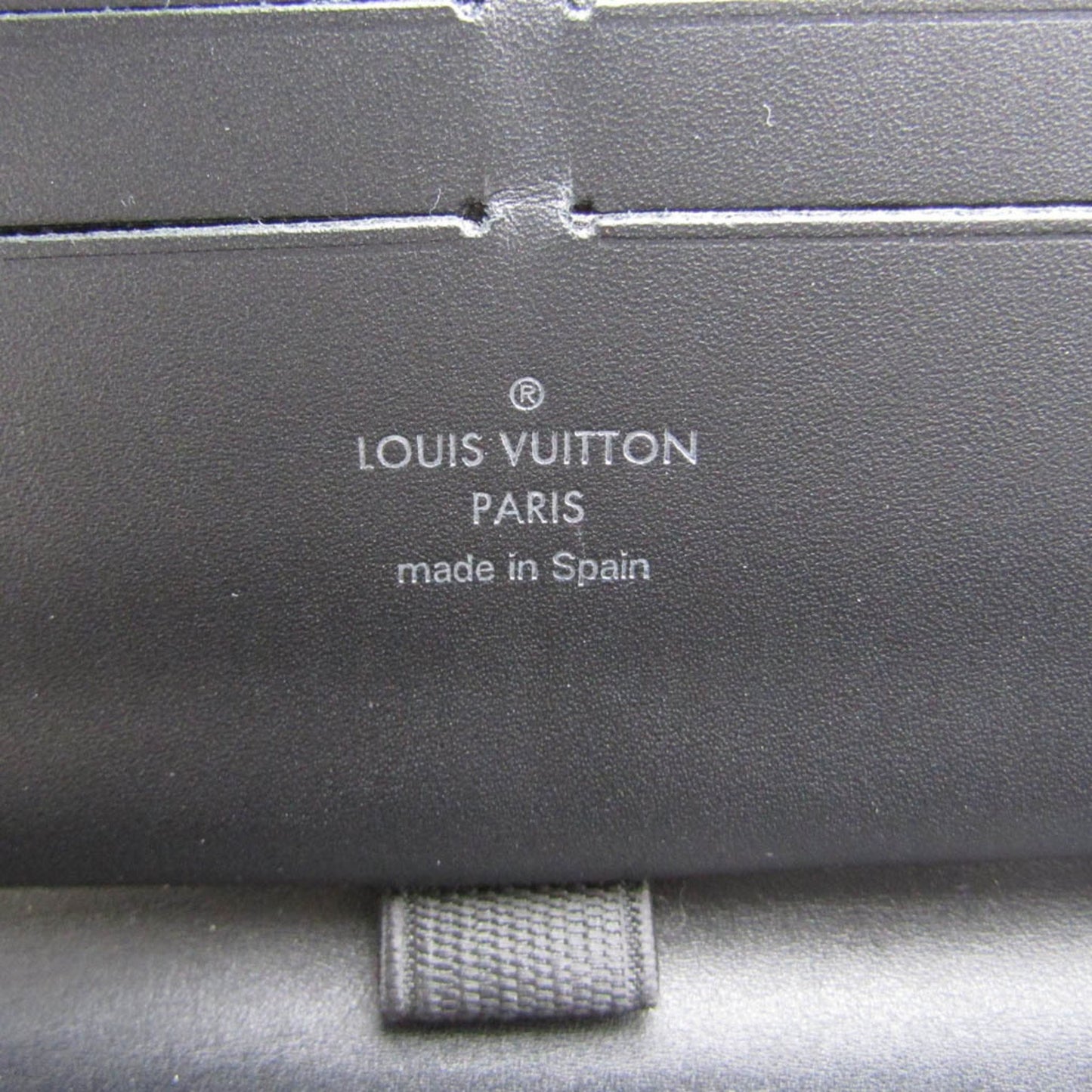 Louis Vuitton Portefeuille zippy Grey Leather Wallet Accessories