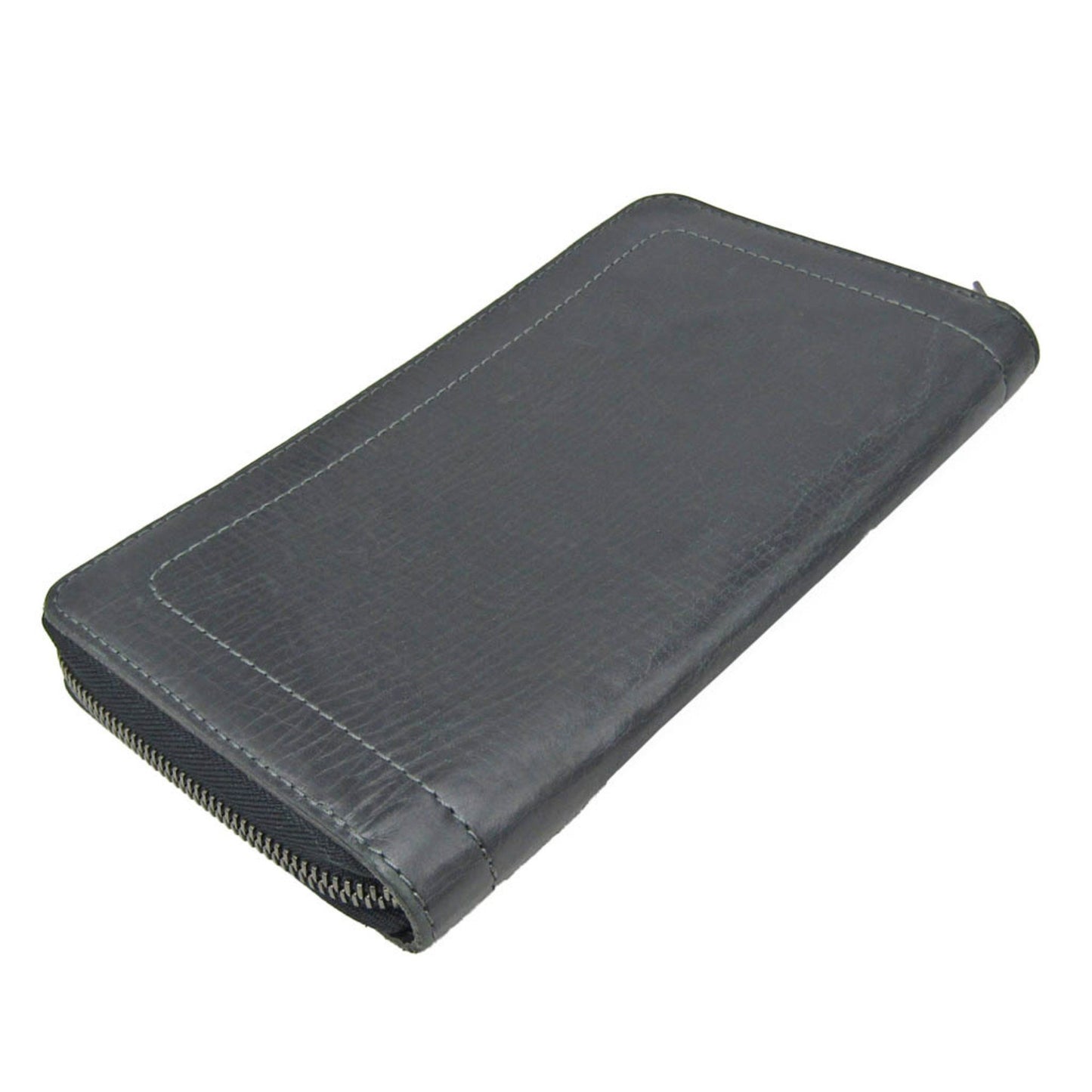 Louis Vuitton Portefeuille zippy Grey Leather Wallet Accessories