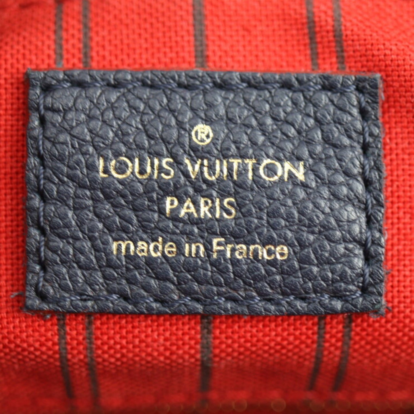 Louis Vuitton Speedy bandoulière 25 Navy Leather Hand Bag