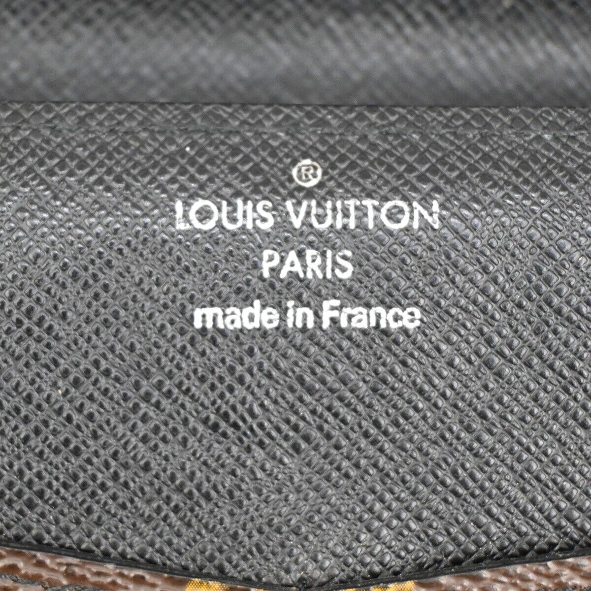 Louis Vuitton Macassar Brown Canvas Wallet Accessories