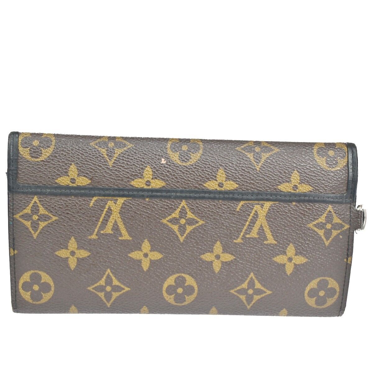 Louis Vuitton Macassar Brown Canvas Wallet Accessories