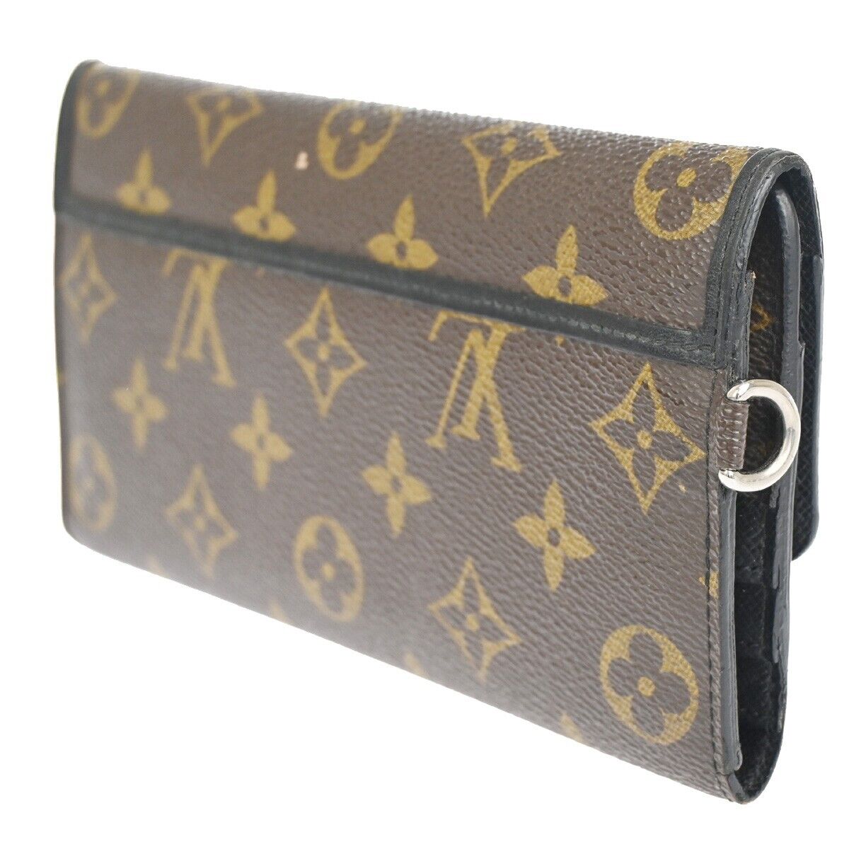 Louis Vuitton Macassar Brown Canvas Wallet Accessories