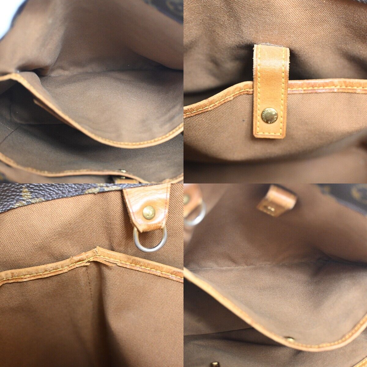 Louis Vuitton Vavin GM Brown Canvas Shoulder Bag