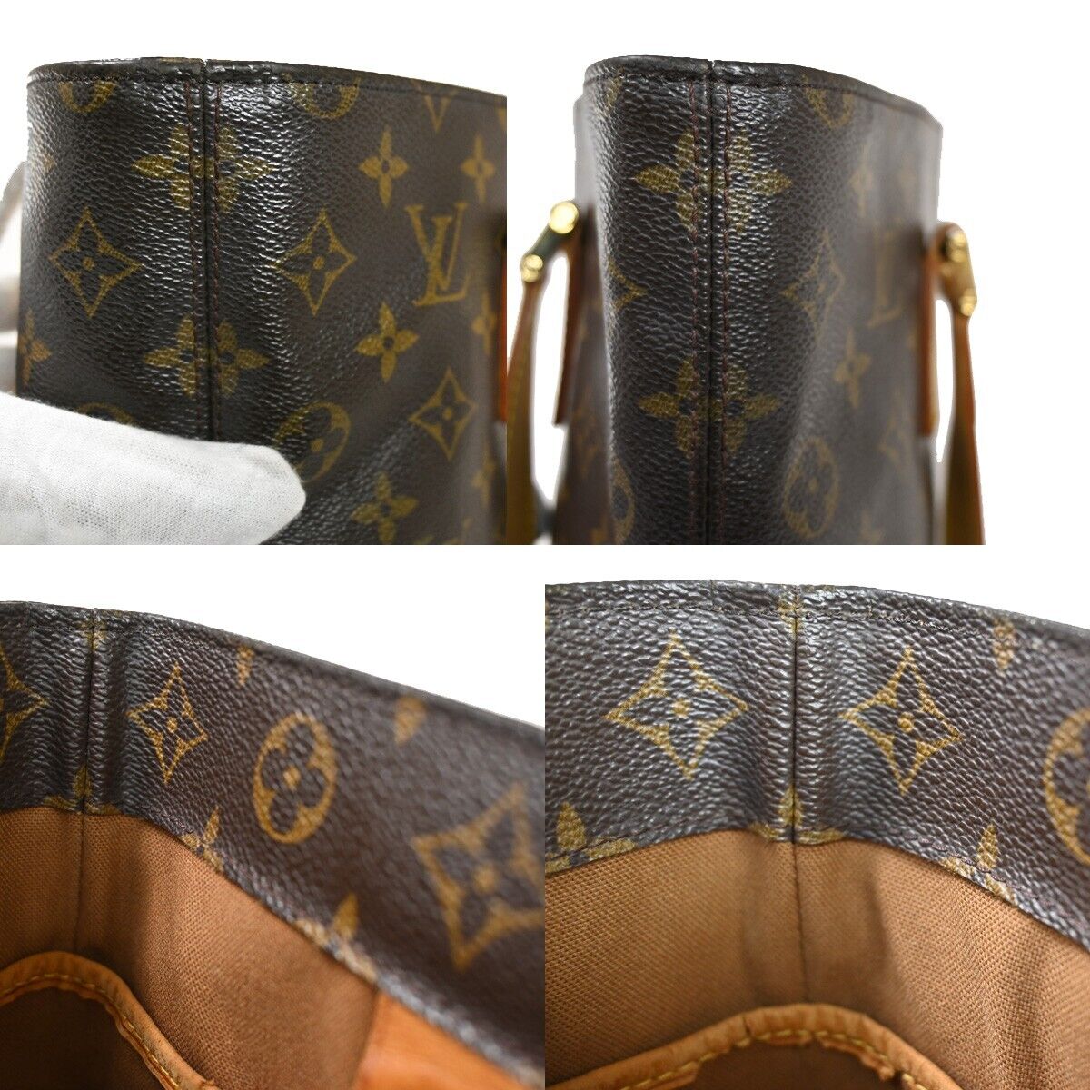 Louis Vuitton Vavin GM Brown Canvas Shoulder Bag