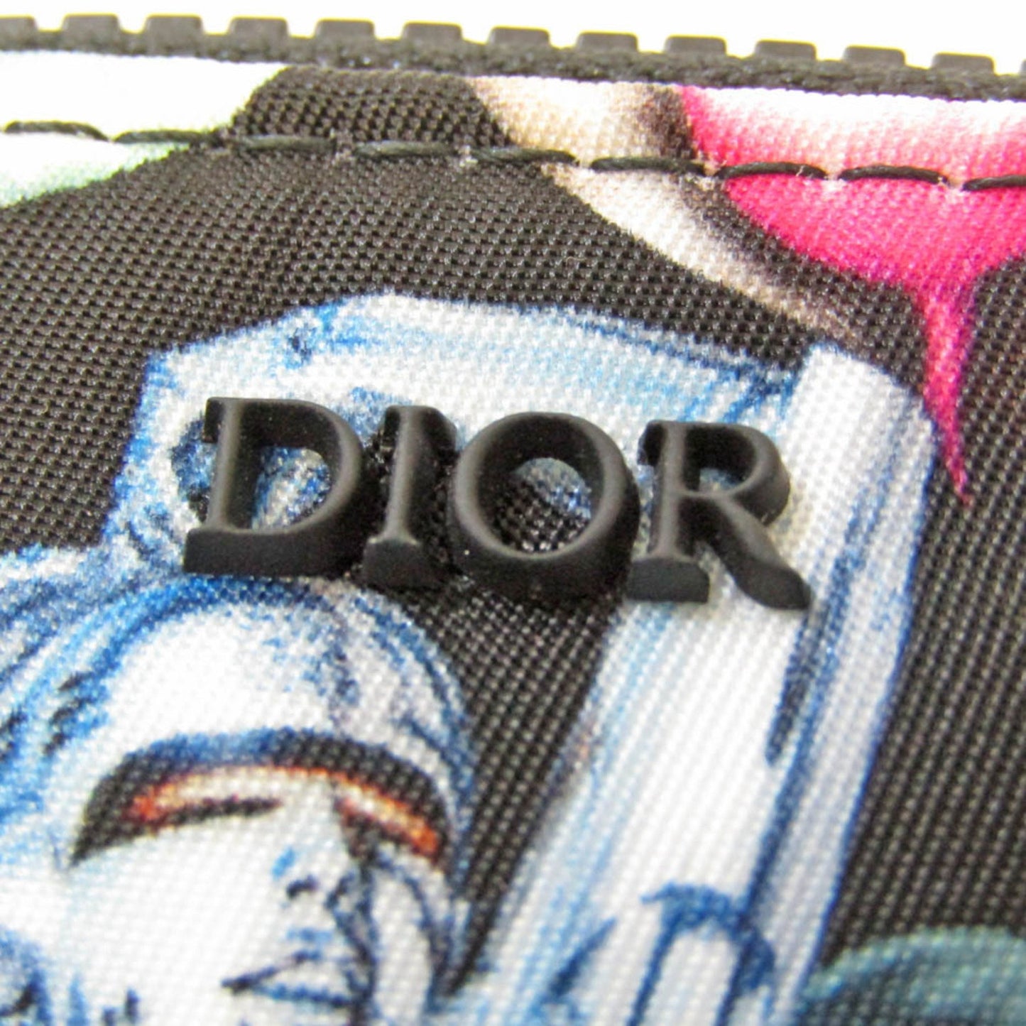 Dior Multicolour Canvas Clutch Bag