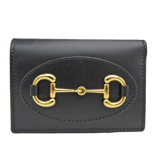 Gucci Horsebit Black Leather Wallet Accessories