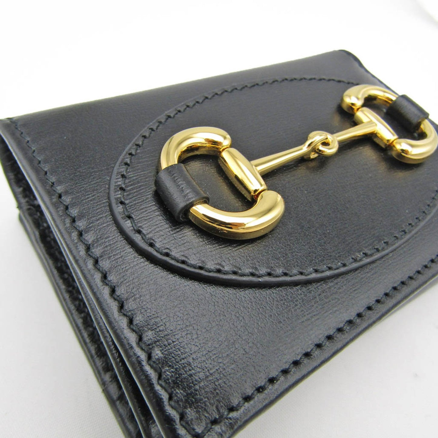 Gucci Horsebit Black Leather Wallet Accessories