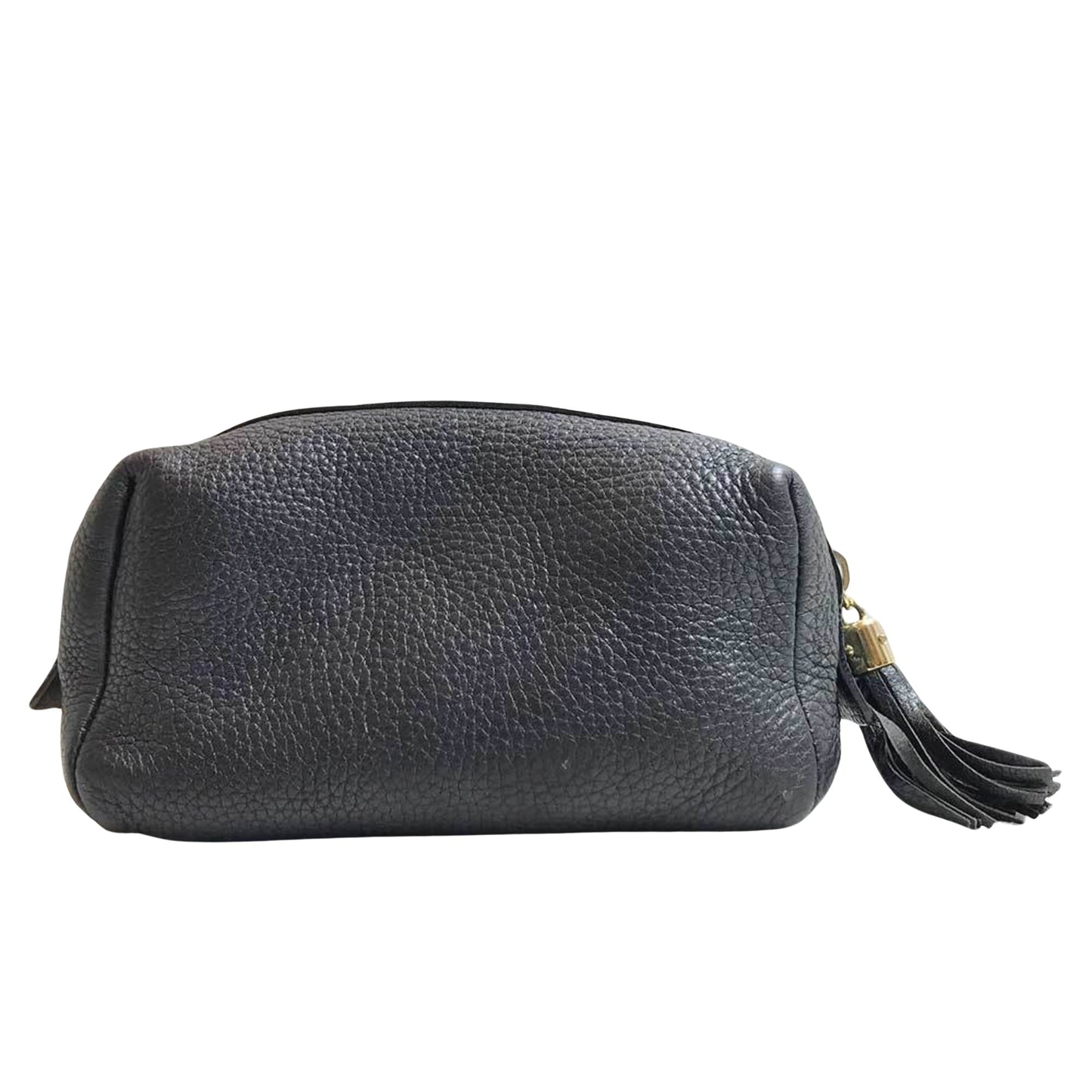 Gucci Soho Black Leather Clutch Bag