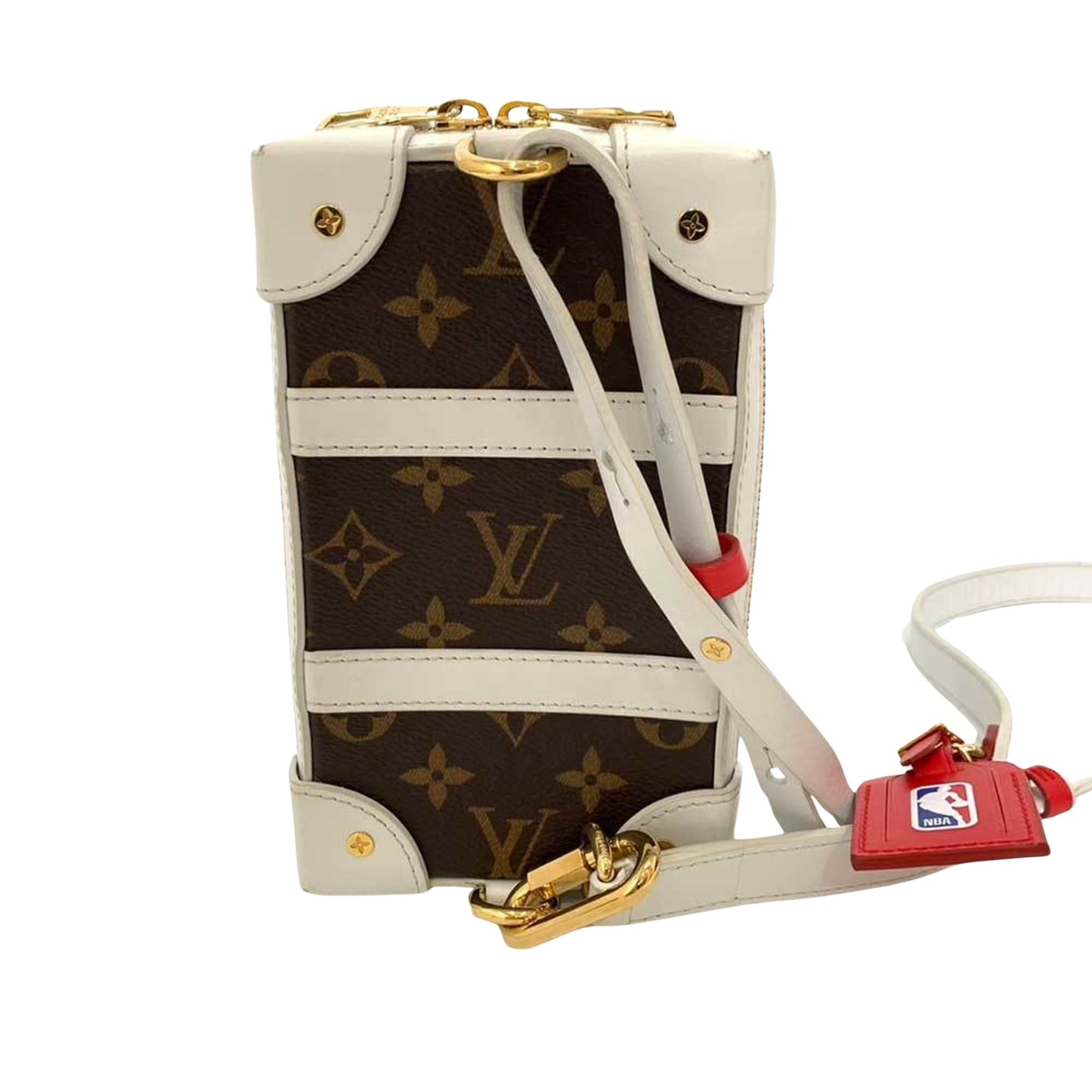 Louis Vuitton Brown Canvas Shoulder Bag