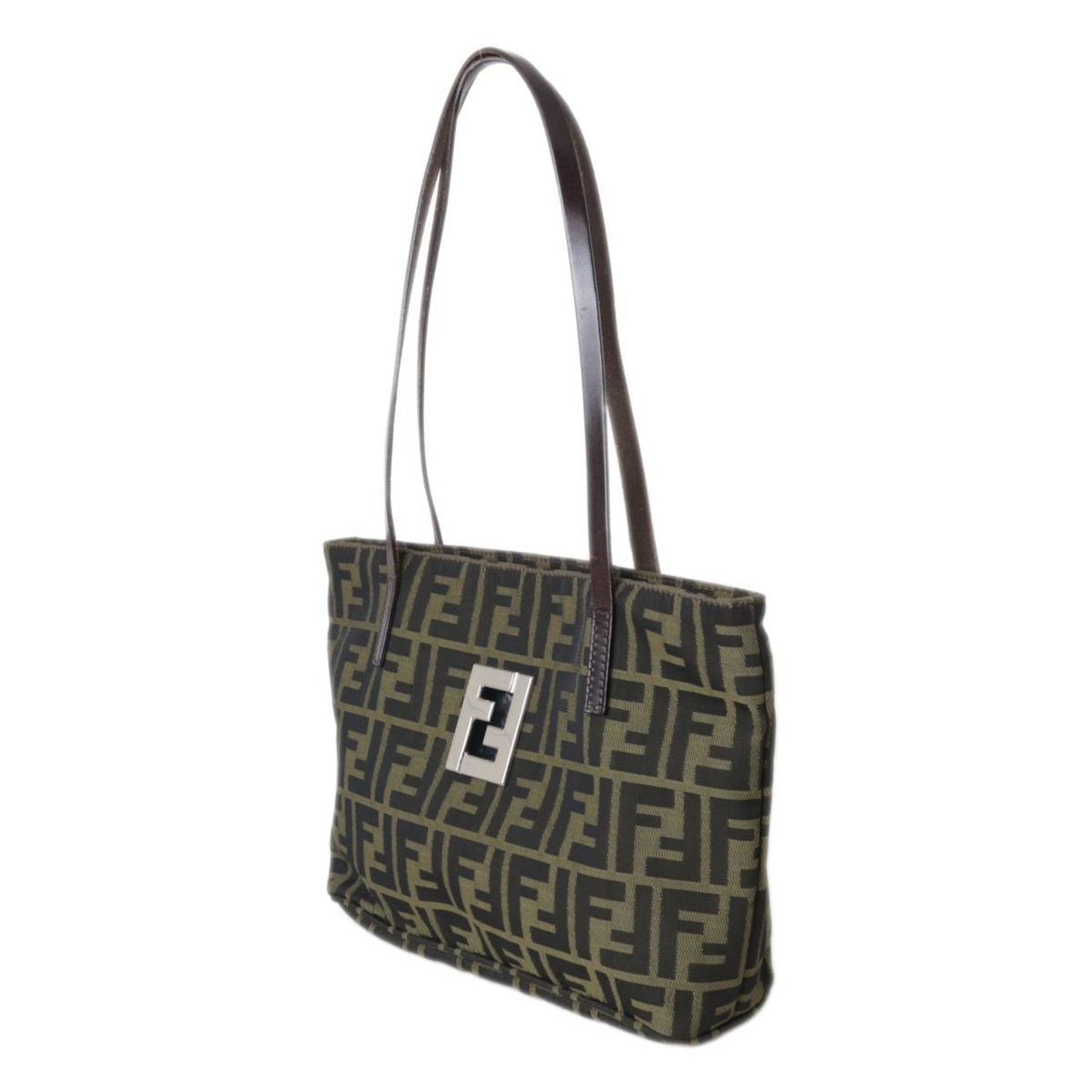 Fendi Zucca Brown Canvas Tote Bag