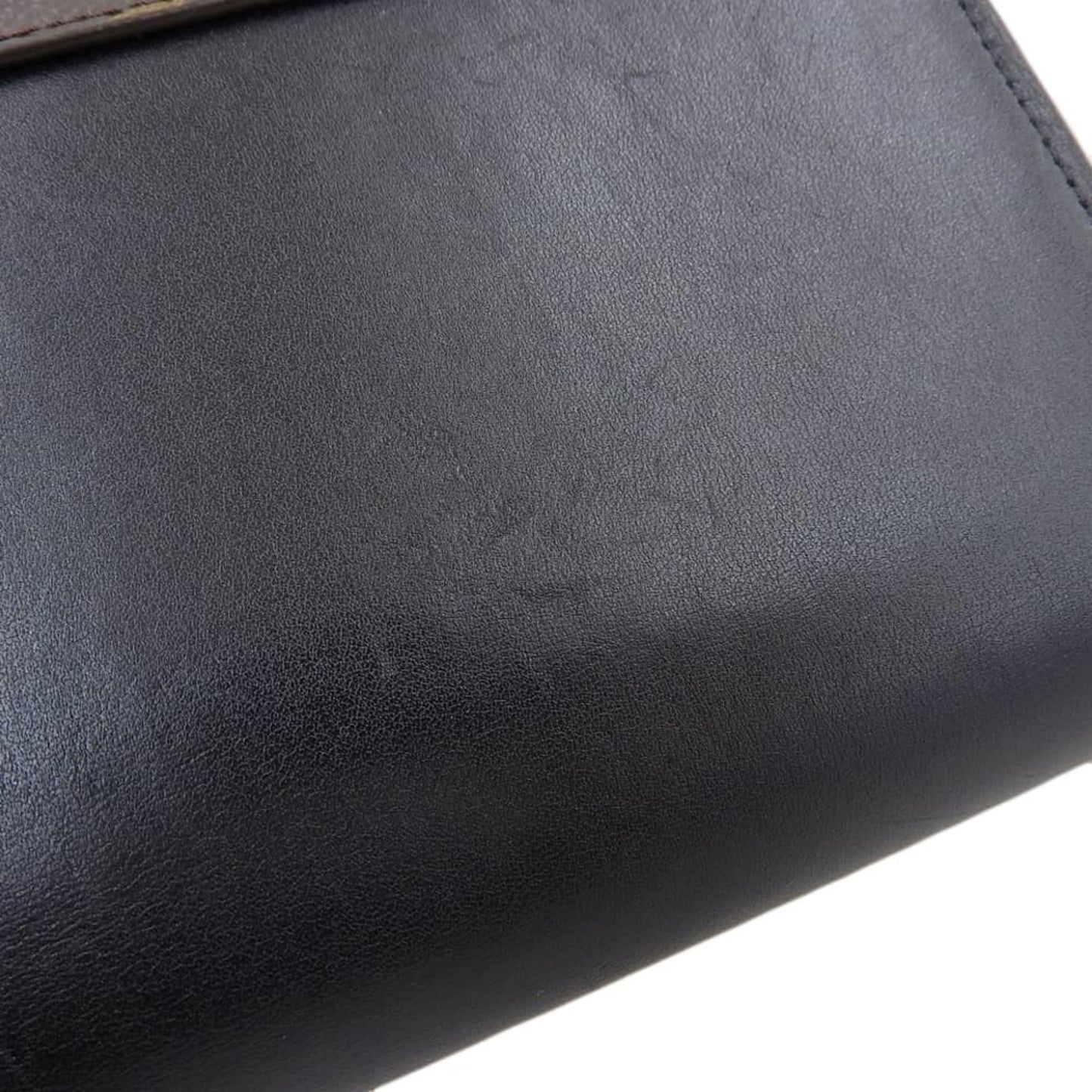 Louis Vuitton Twist Black Leather Clutch Bag