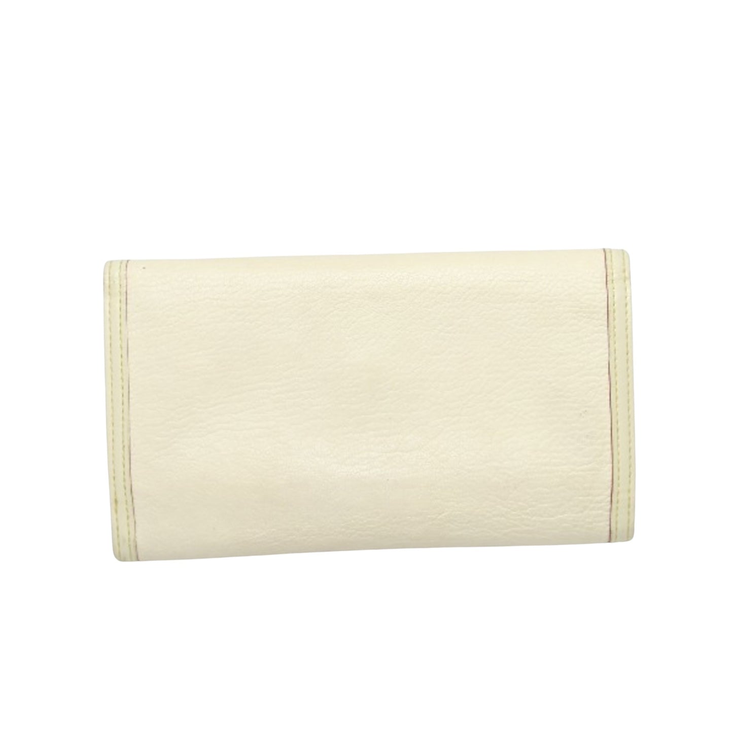 Louis Vuitton Suhari White Leather Wallet Accessories