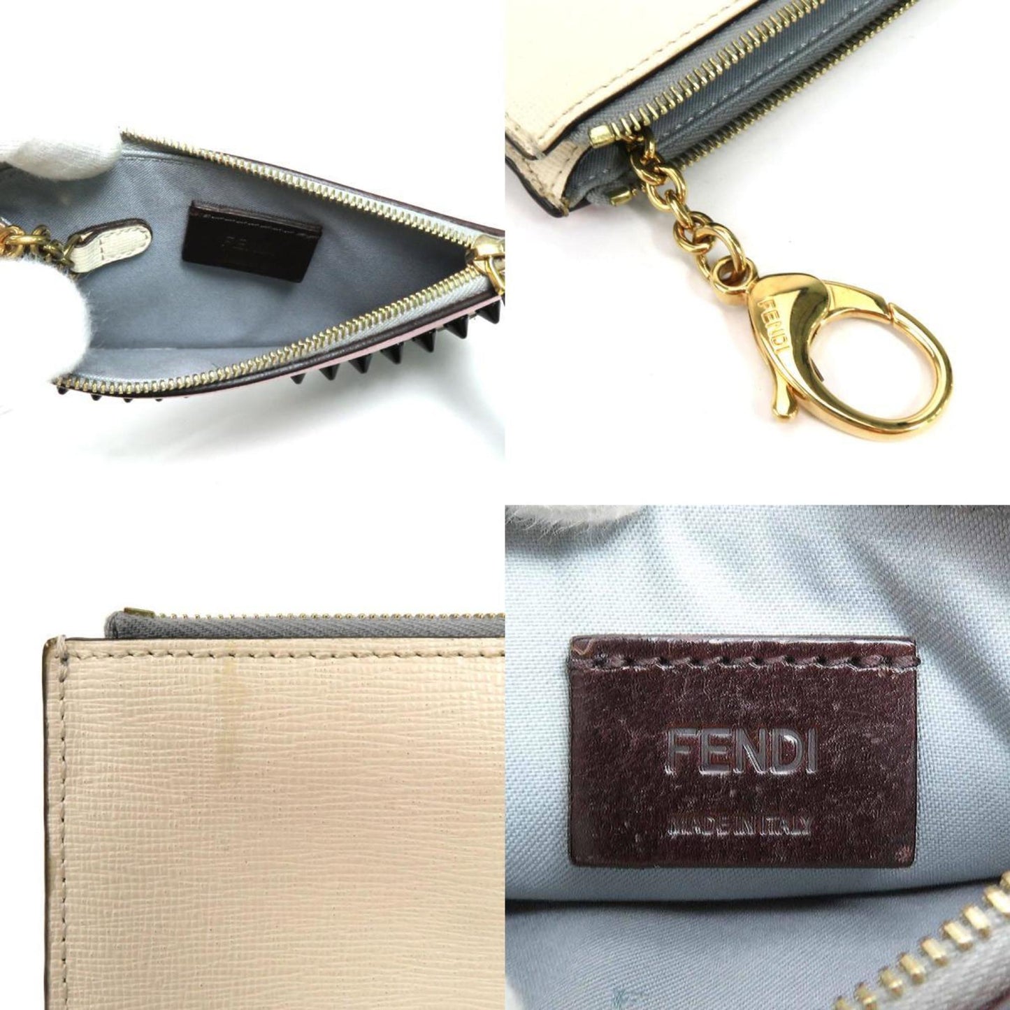 Fendi Multicolour Leather Wallet Accessories