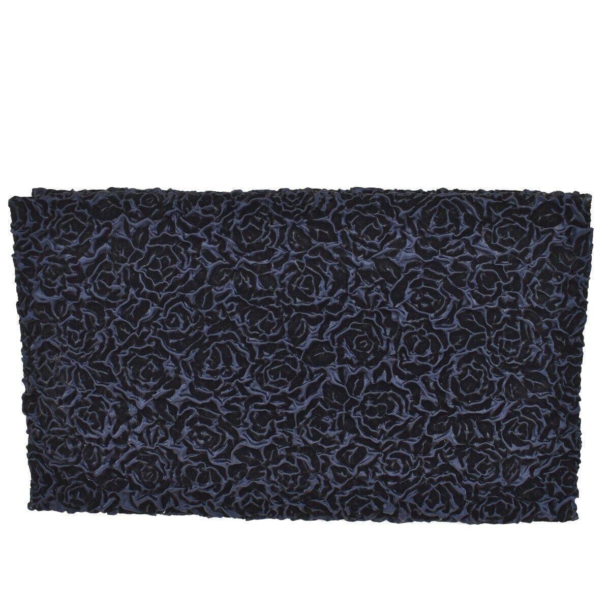 Dior Navy Velvet Clutch Bag