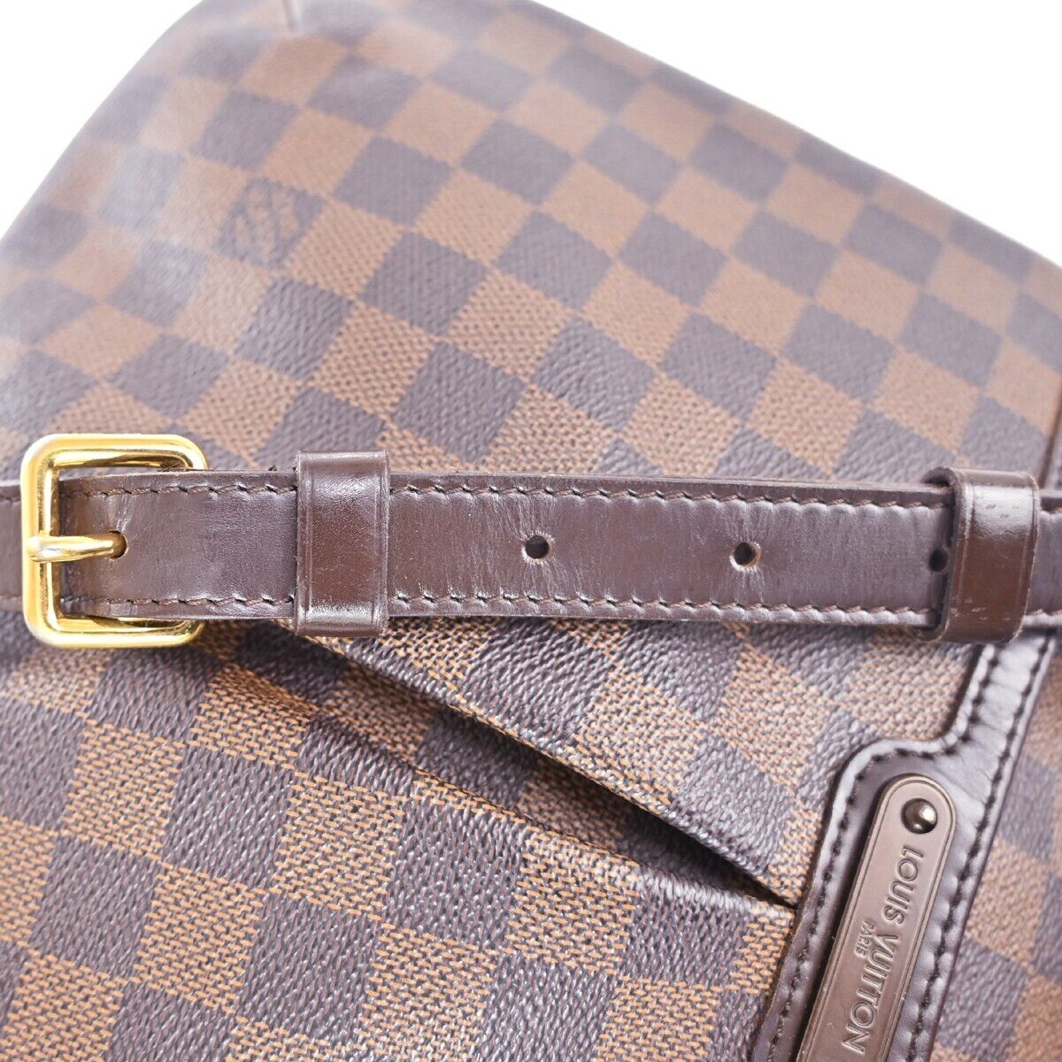 Louis Vuitton Bloomsbury Brown Canvas Shoulder Bag