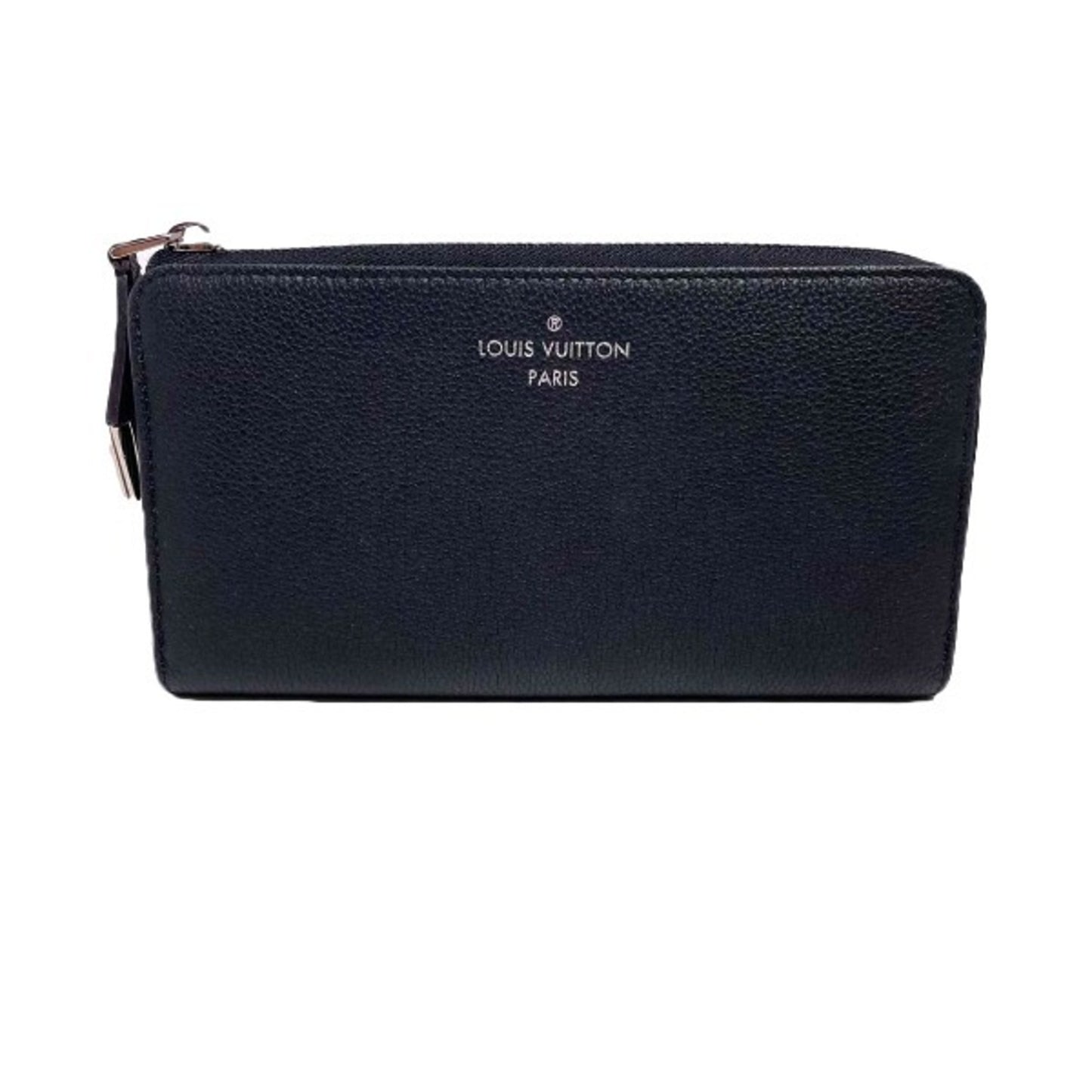 Louis Vuitton Comete Black Leather Wallet Accessories