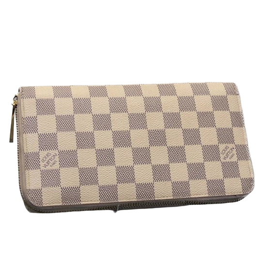 Louis Vuitton Zippy wallet Grey Canvas Wallet Accessories