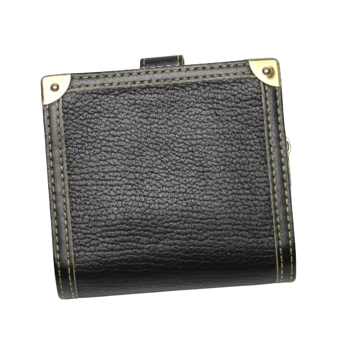 Louis Vuitton Suhali Black Leather Wallet Accessories