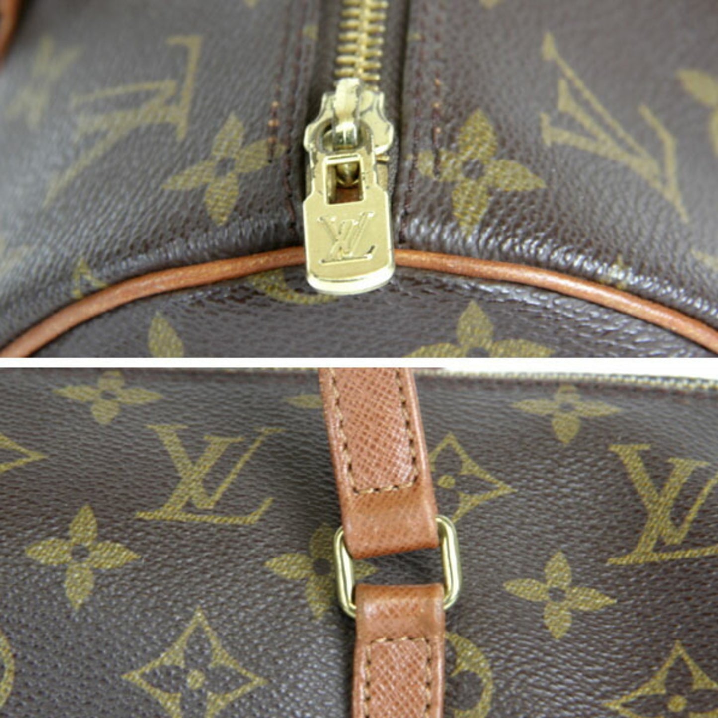 Louis Vuitton Papillon 30 Brown Canvas Hand Bag