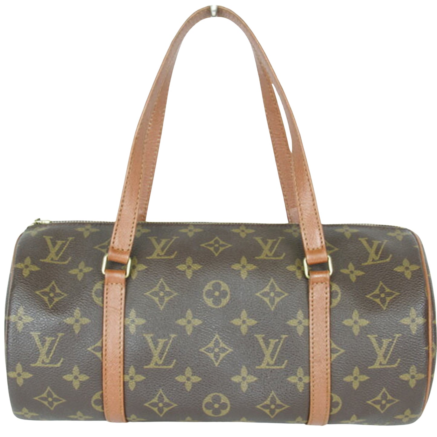 Louis Vuitton Papillon 30 Brown Canvas Hand Bag