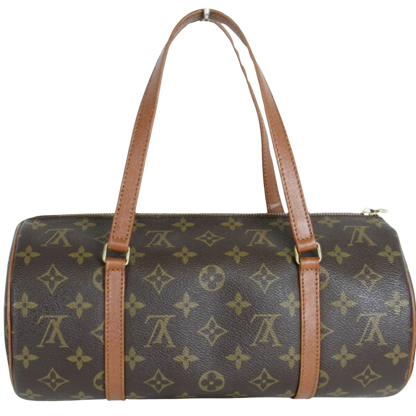 Louis Vuitton Papillon 30 Brown Canvas Hand Bag