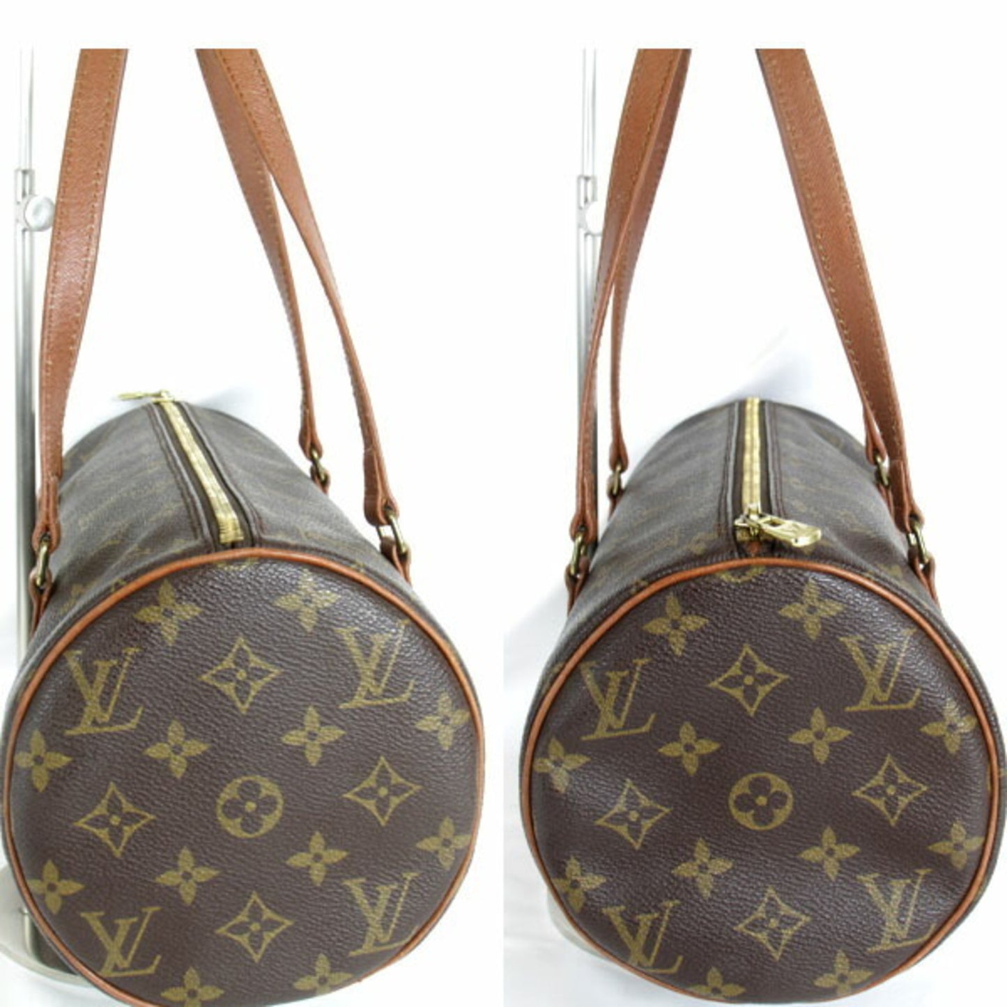 Louis Vuitton Papillon 30 Brown Canvas Hand Bag