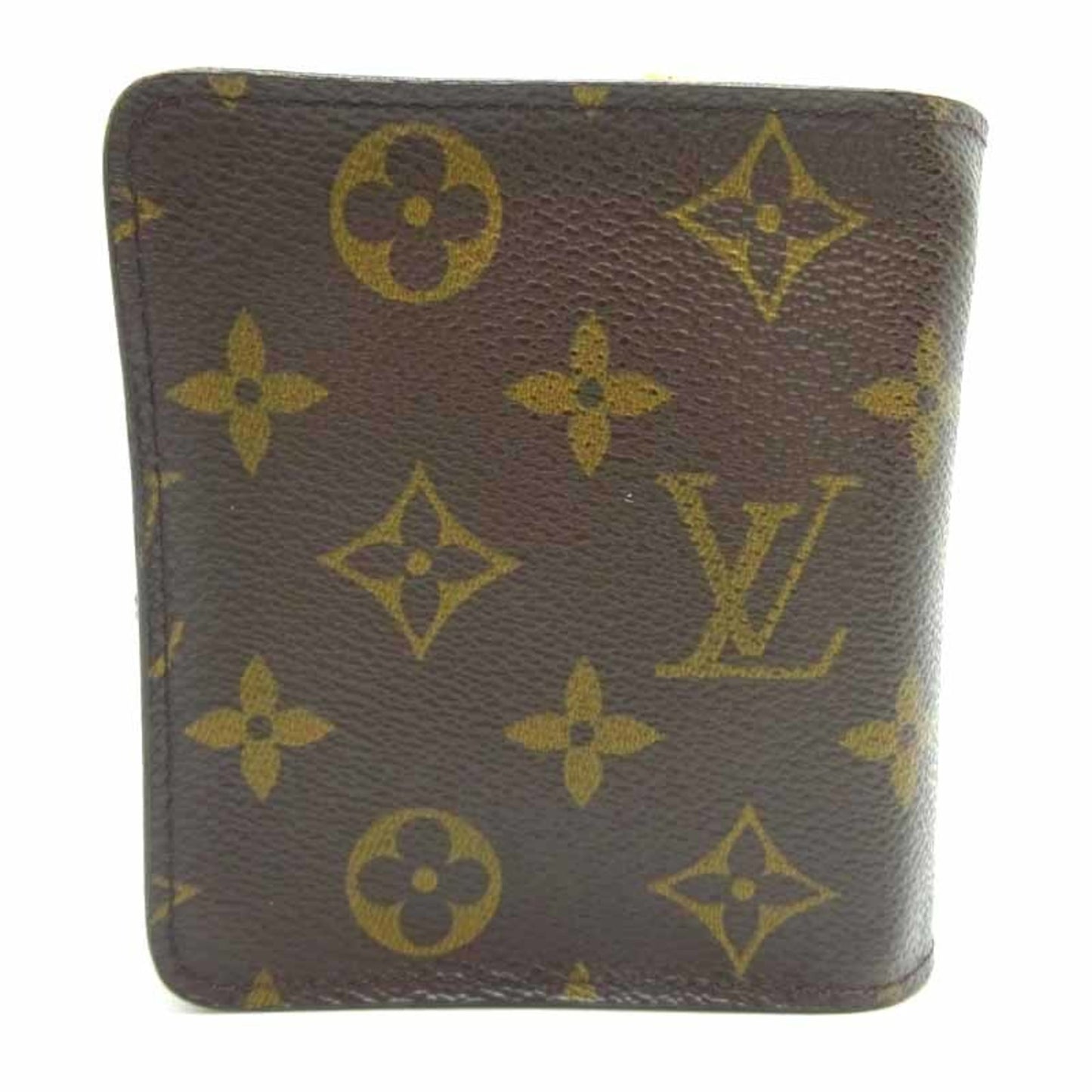 Louis Vuitton Compact zip Brown Canvas Wallet Accessories