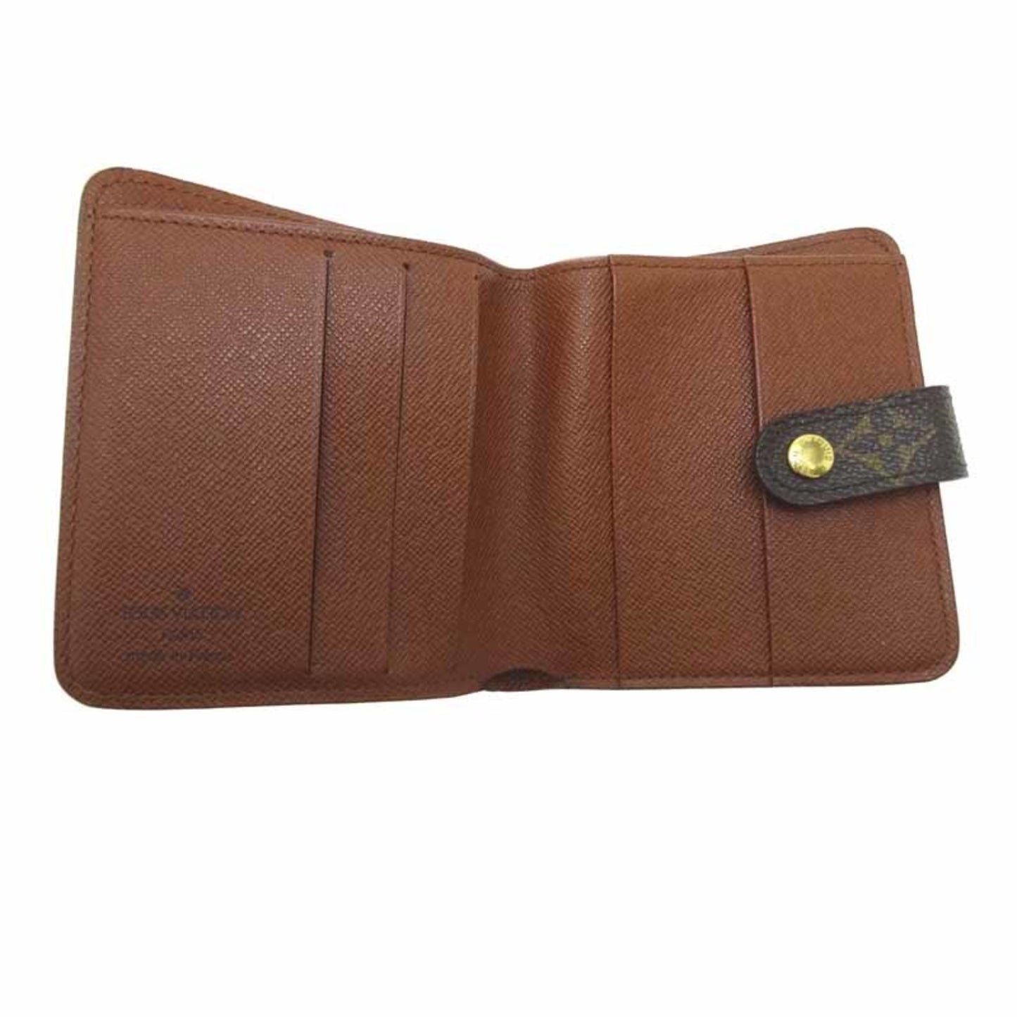 Louis Vuitton Compact zip Brown Canvas Wallet Accessories